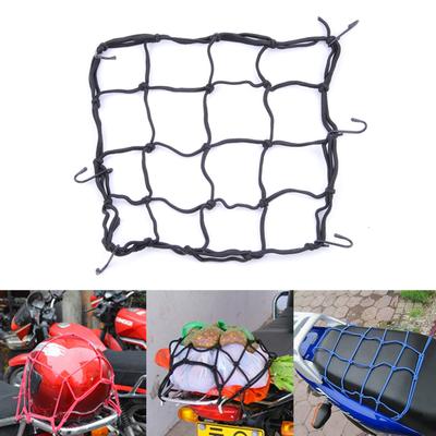 Universal Motorcycle Luggage Net Motorbike Helmet Mesh Storage Motorcycle Helmet Bungee Luggage Storage Cargo