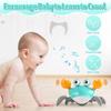 Automatic Sensing Dancing Crab Toy Flat Ground Escape Crab Interactive Toy  Bathroom Toy