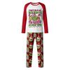 Family Matching Print Sets Pajamas Loungewear Outfits Family Matching Long Sleeve Tops+Pants Set