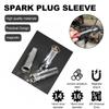 Universal Spark Plug Socket Wrench, Strong Magnetic 12 Angle Thin-walled 14mm 16mm Spark Plug Disassembly and Maintenance Tool
