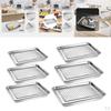 Hollow Tea Tray Food Storage Multifunctional Organizer for Home Kitchen
