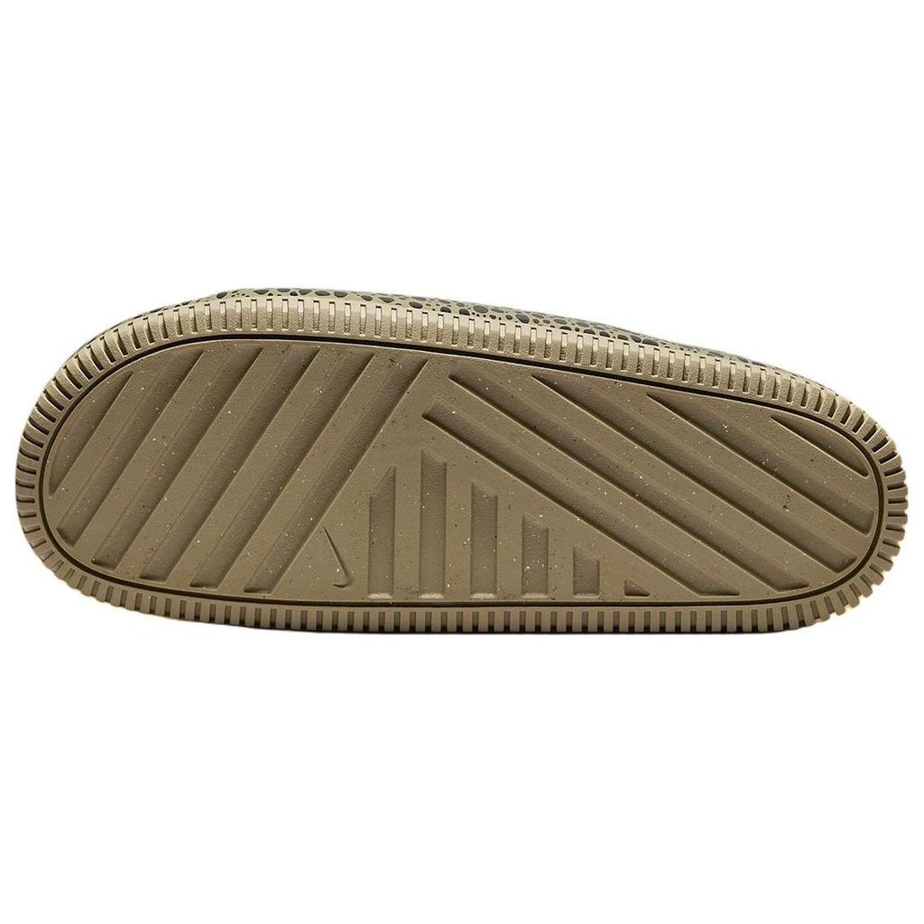 Nike Calm Slide Comfortable Casual Silent Non-Slip Odor-Resistant Slide Sandals Women Footwear Green Black HM5072-200