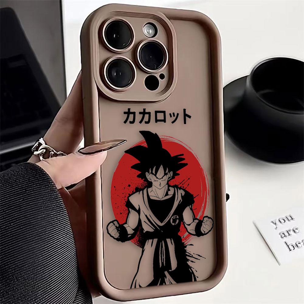D-Dragon Ball Z Goku Vegeta Phone Case For Iphone Apple 17 AIR 16 16E 11 12 13 14 15 XR Plus Pro Max Silicone Case Funda Shell