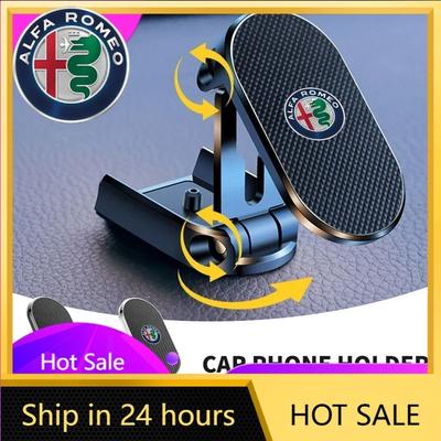 Car Stickers For Alfa Romeo Magnetic Adjustable Car Phone Mount Cradle For Alfa Romeo Giulia Giulietta 156 159 147 Mito Stelvio