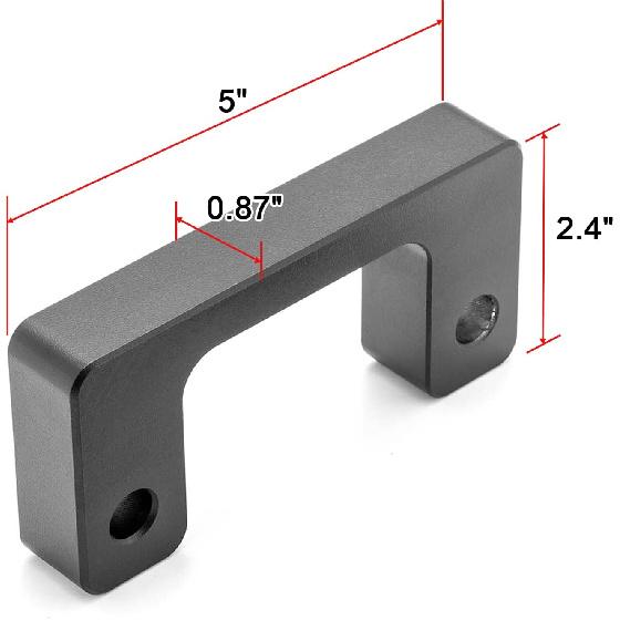 Wsays 1.5 Inch Front Leveling Lift Kit Spacer Compatible With Chevy Silverado Fit GMC Sierra GM 1500 LM 2007-2024