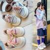 Girls board shoes 2025 autumn new children's shoes little girl cute cartoon casual shoes soft sole light sports shoes