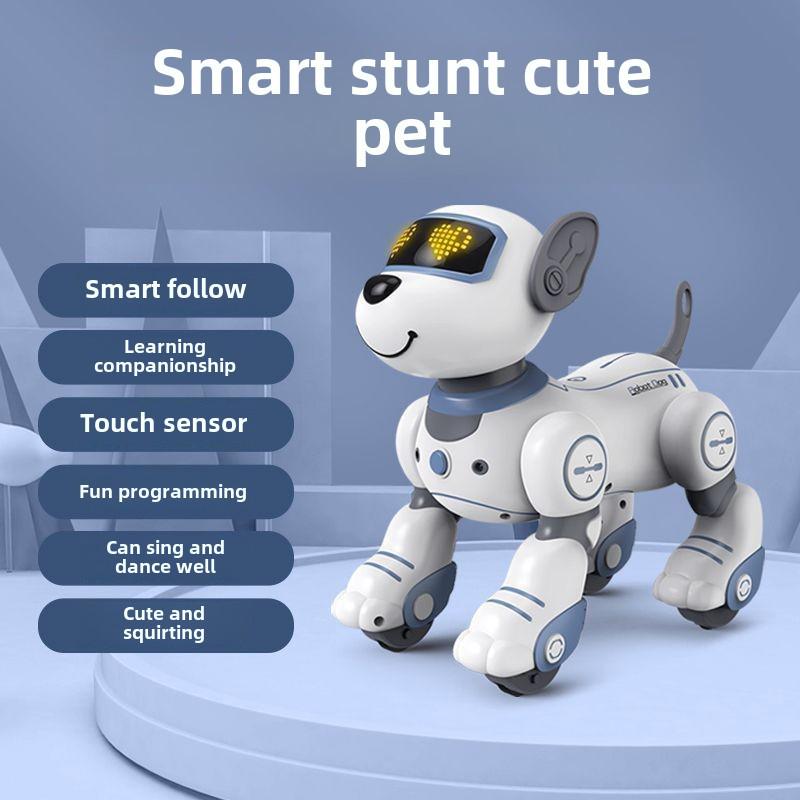 "Smart Educational Robot Dog Toy for Boys, Ages 1-3: Perfect New Year Gift"
