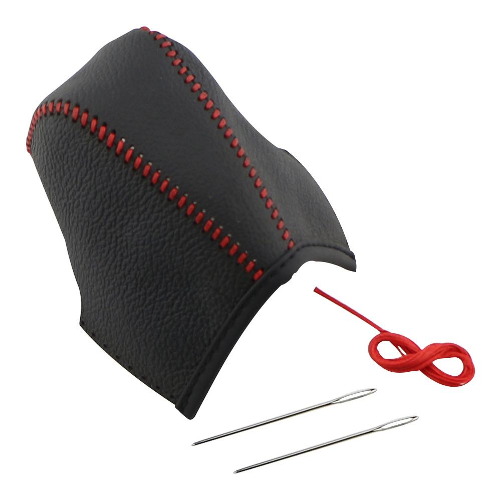 

Для Nissan Qashqai J11 2016 - 2020 X-Trail XTrail T32 2014 - 2020 Автомобильный кожаный чехол на ручку КПП Накладка на головку рычага переключения передач Чехол-воротник рычага КПП