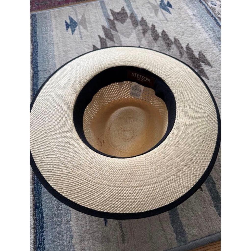 Used STETSON Straw Hat 59cm