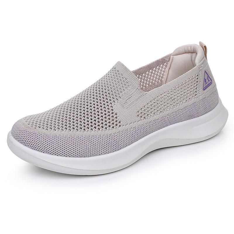 Women's Summer Casual Slip-On Shoes: Non-Slip, Breathable, Soft Sole Sneakers for Everyday Comfort