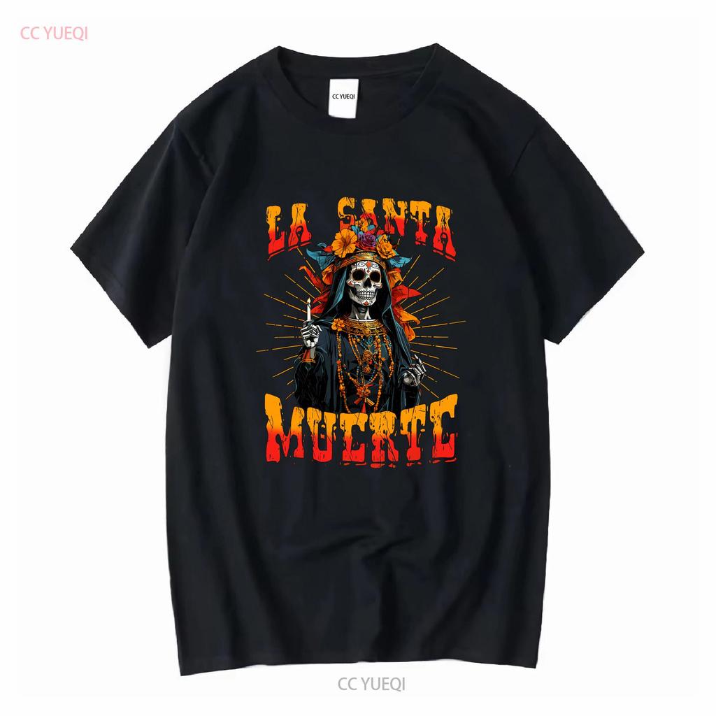 NEW LIMITED La Santa Muerte Sugar Skull Catrina Cinco De Mayo T Shirt S 5XL vintage Washed Comfortable Stylish streetwear Soft