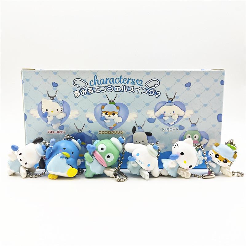 Cinnamoroll Hangyodon Pochacco Tuxedo Sam Angel Theme Pendant Set
