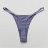 Thin Strap T-Back Thongs Underpants Women's Briefs Solid Color Seamless Panties  Female