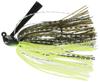 EVERGREEN Jucărie de pescuit tip jig din cauciuc siliconic Model 3/8oz #217 Green Pumpkin