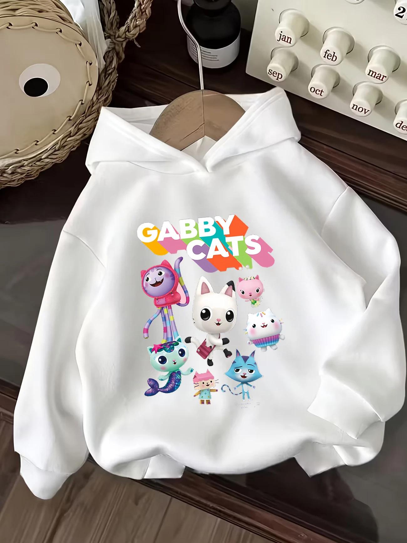 Pandy Paws Gabby s Dollhouse Hooded Sweatshirt For Kids Summer Cute Crewneck Age 3-14 100