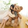 Bow Teddy Bear Plush Toy Doll Large Hug Bear Scissors Machine Doll Birthday Gift