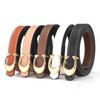 2025 Women's Fashion Alloy Buckle Thin Waist Belt for Jeans & Dresses