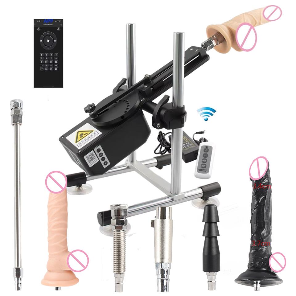 Automatic Sex Machine Thrusting Machine with Dildos Remote/APP Control for Couple 70W Powerful Love Machine Special Function
