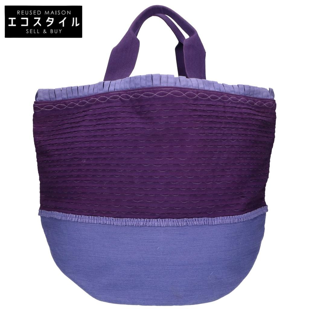TAMASHA Stitch Embroidery Tote Bag purpleUsed