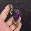 Purple Fire Labradorite Pendant Copper Wire Wrapped Gemstone Pendant Bird Jewelry Latest Design Pendant Handmade Copper Jewelry Gift For Mom