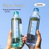 Portable High Borosilicate Glass Water Bottle