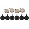 5 Pairs Semi-Metallic Resin Disc Pads for Mountain Bikes Disc Brake Pads for Mountain Bik