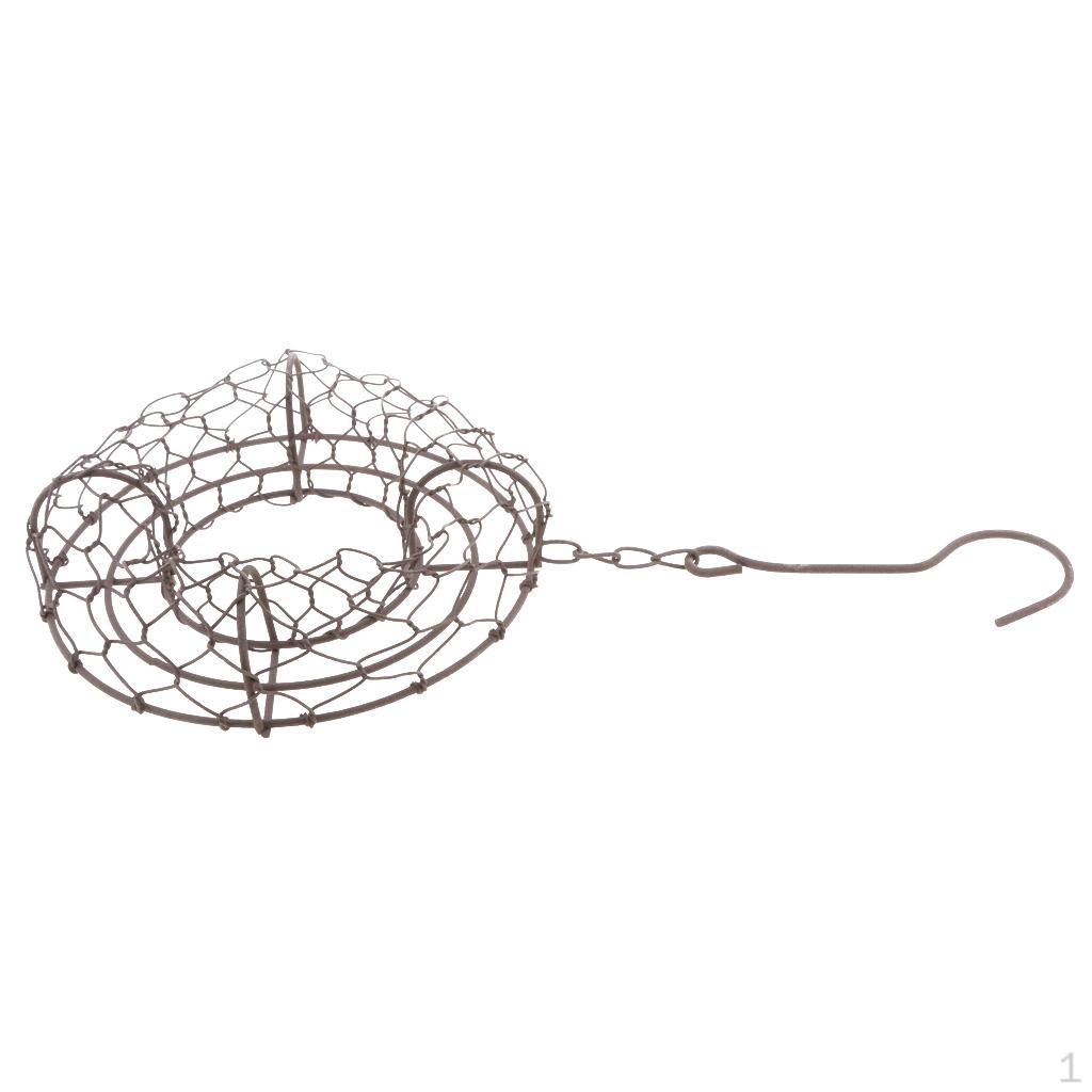 Iron Wire Wreath Pot Metal Hanging er Holder