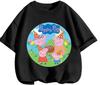Kawaii Casual Crew Neck T Shirt Cute Cartoon Print Summer Street Style Kids Wear Peppa Pig Boys Girls 3 14