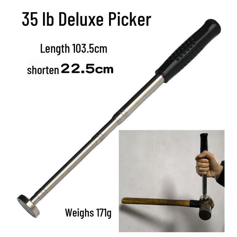 Magnetic Pickup Tool with Light & Inspection Mirror for Auto Repair
