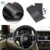 Autozubehör Innenraum Lenkradabdeckung Aufkleber Lederverkleidung Für BMW X3 E83 2003- 2010 X5 E53 2004 2005 2006 rote blaue Linie