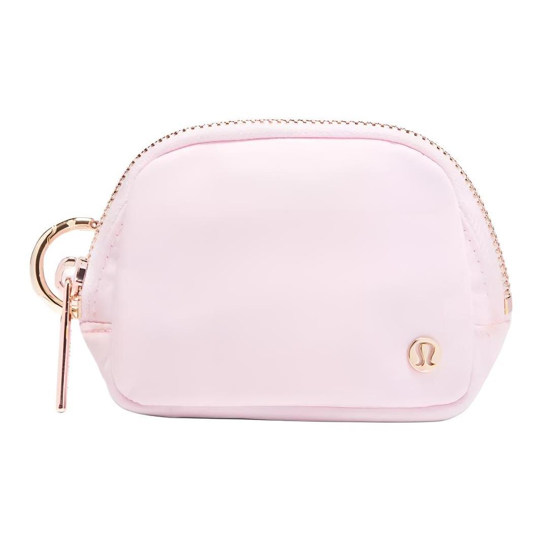 Lululemon Everywhere Fashion Versatile Brand Logo Nylon Wallet Unisex Wallet Happy-Pink Gold LU9C17S-072478 Happiness Pink Gold 12950₽