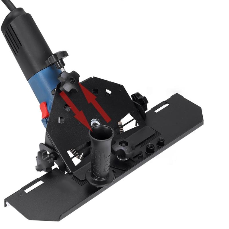 Angle Grinder Tile Chamfering Tool Aluminum Alloy Frame 45° Chamfer Efficient and Durable for Stone Glass Glazed Tiles