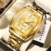 BINBOND Durable Accurate Week Display Auto Date Men's Watch Reloj Quartz Writstwatches For Men Luxury Luminous Waterproof