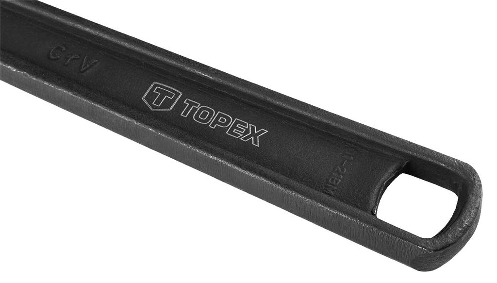 Adjustable wrench 250 mm, range 0-35 mm