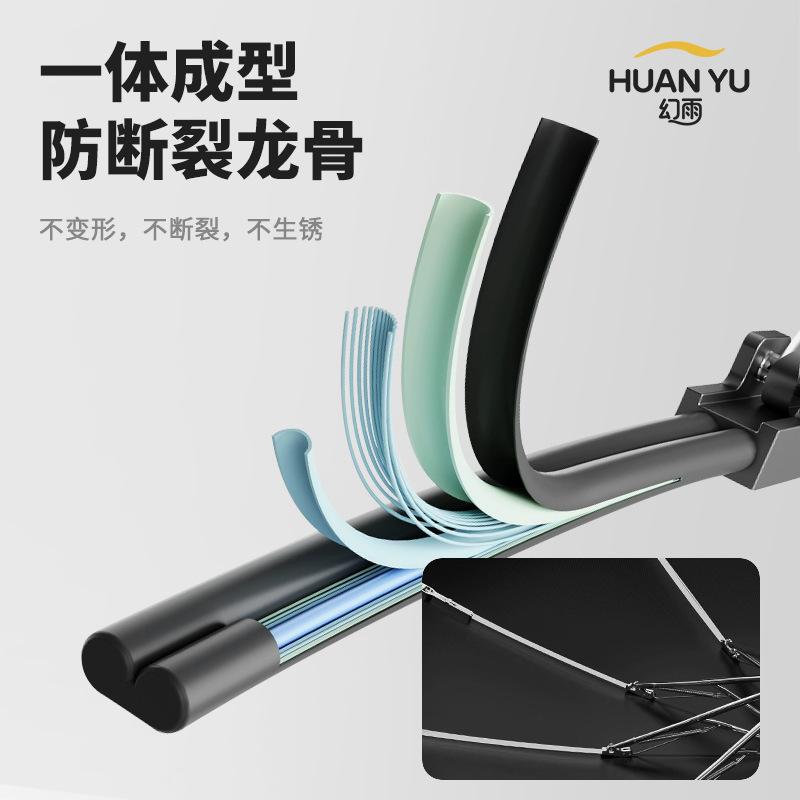 Umbrella Automatic umbrella Rain and shine Women's parasol Sunscreen umbrella UV protection Sun umbrella Thickened and enlarged folding umbrella