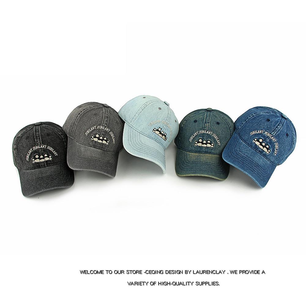 Spring Hat Unisex Baseball Cap Embroidered Cap Outdoor Sunscreen Hat