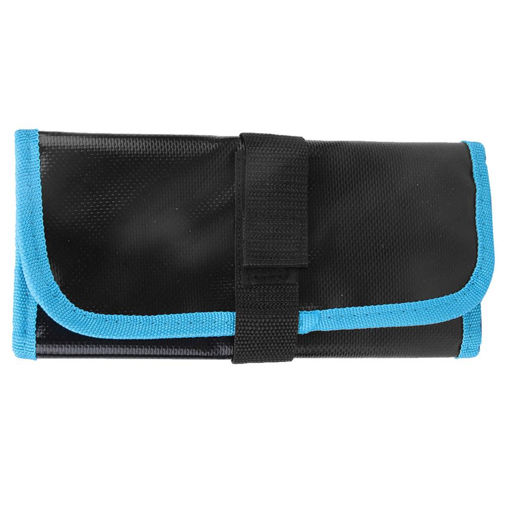 Aufbewahrungstasche für Angelausrüstung, tragbar, für Köder und Werkzeuge, Angelzubehör, Schutztasche, Blau