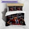 3pcs Haaland9 Design Cover Set - HD Printed Bedding with 1 Cover and 2 Pillowcases - Perfect for Home and Dorm Decor