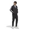 Adidas ECT00 Basic French Terry Tracksuit Black Size XL Men's 3-Stripes Set, (IC6766),