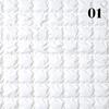 Waterproof PU Polyester Quilting Fabric Shiny Embossing Cotton-padded Fabric For Sewing  Jacket Bags Furniture Upholstery