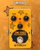 STRICH Jimi Fuzz Guitar Pedal Compact Electric Guitar Mini Fuzz Classic Sound Control True Bypass for Electric Guitar Orange Volume/Tone/Gain