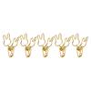 100pcs   Clips Cute Cartoon   Shape Metal Hollowed   Tail Clips Paper Clamps for   Document