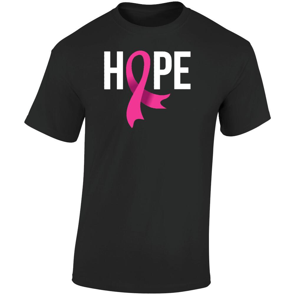 Hope Breast Cancer Shirt Positive Awareness Tshirt Show Your Tee T Shirt XXXL
