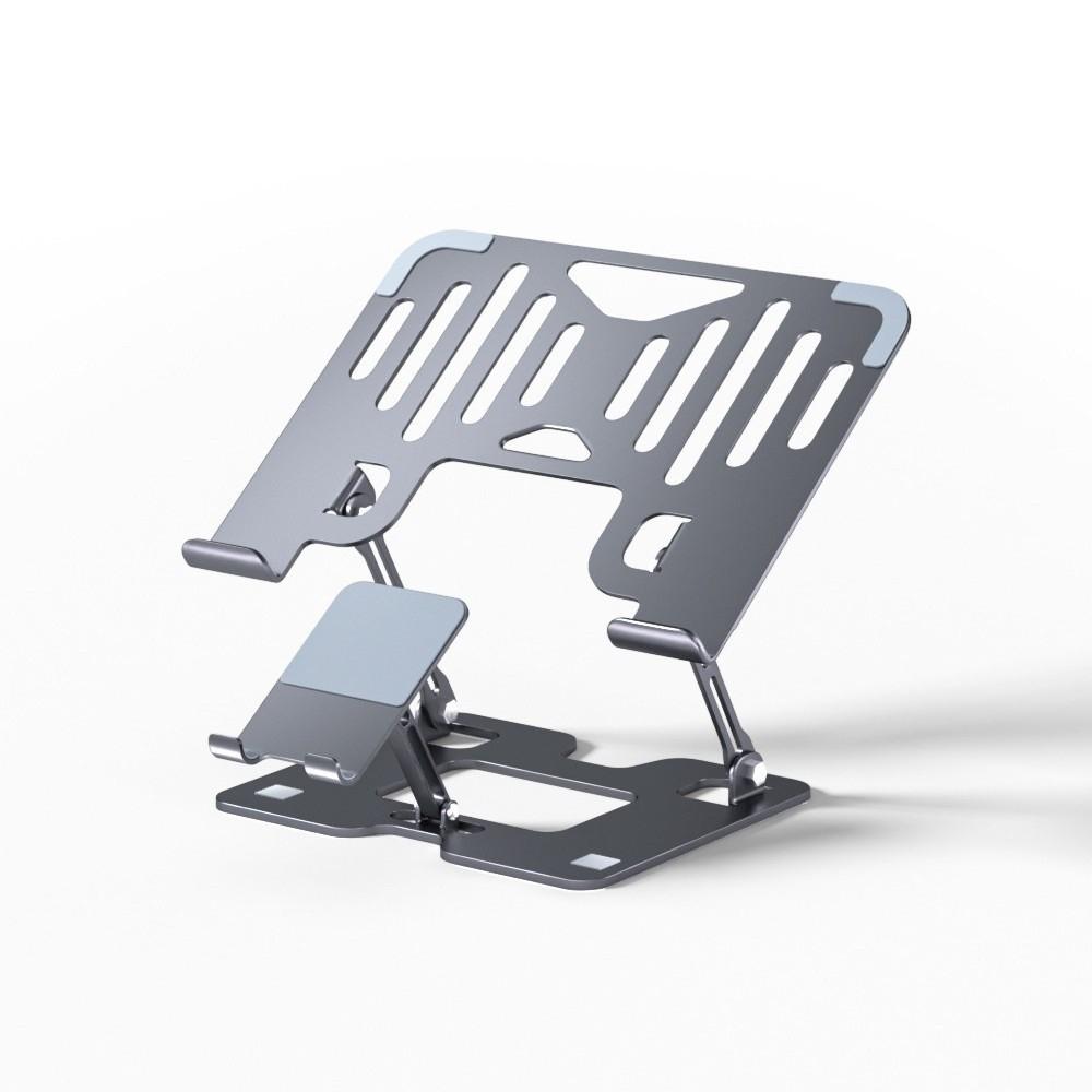 Carbon Steel Laptop Cooling Stand Ergonomic Notebook Rack Laptop Stand Phone Holder  Streaming
