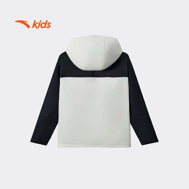 ANTA Kids Boys' Hooded Warm Fleece Outdoor Jacket