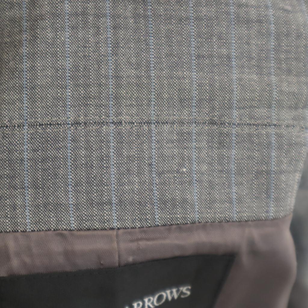 UNITED ARROWS Made In Japan Skirt Suit Setup 40 Gray Women Used