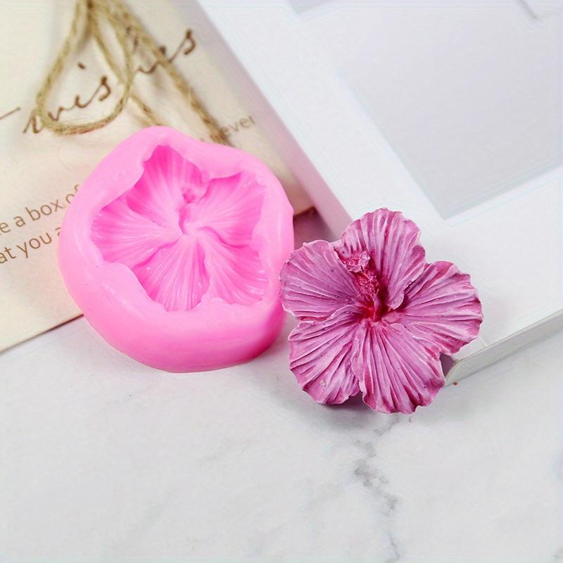 1pc 3D Silicone Flower Chocolate Mold Flower Shape with Detailed Petals, Reusable Mold for DIY Baking, Cake Decorating, Chocolate Silicone Mold