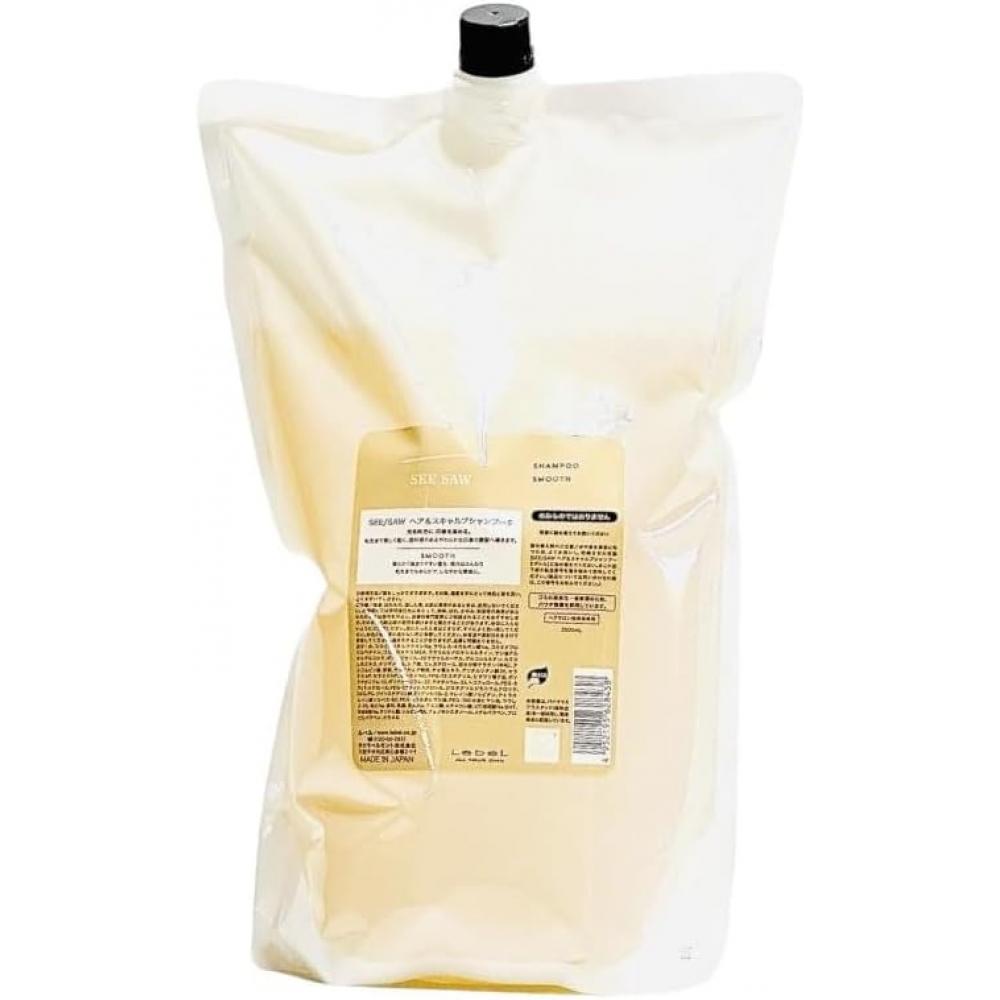 

Lebel SEE SAW Hair Scalp Shampoo S Smooth 2500 мл Сменный блок