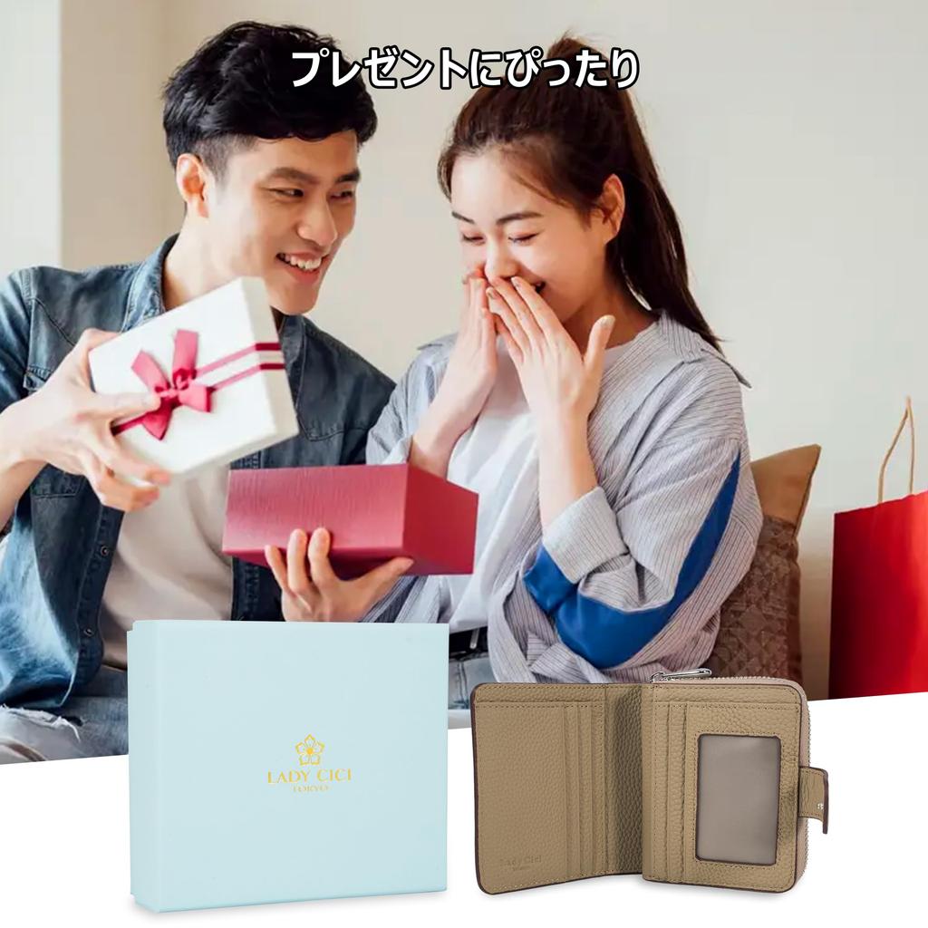 Belleza Eterna Bifold Certified Genuine with Coin Purse and Card Perfect Gift for Ichiryu Manbai Tensha and Day Women's Wallet, Popular, Leather,