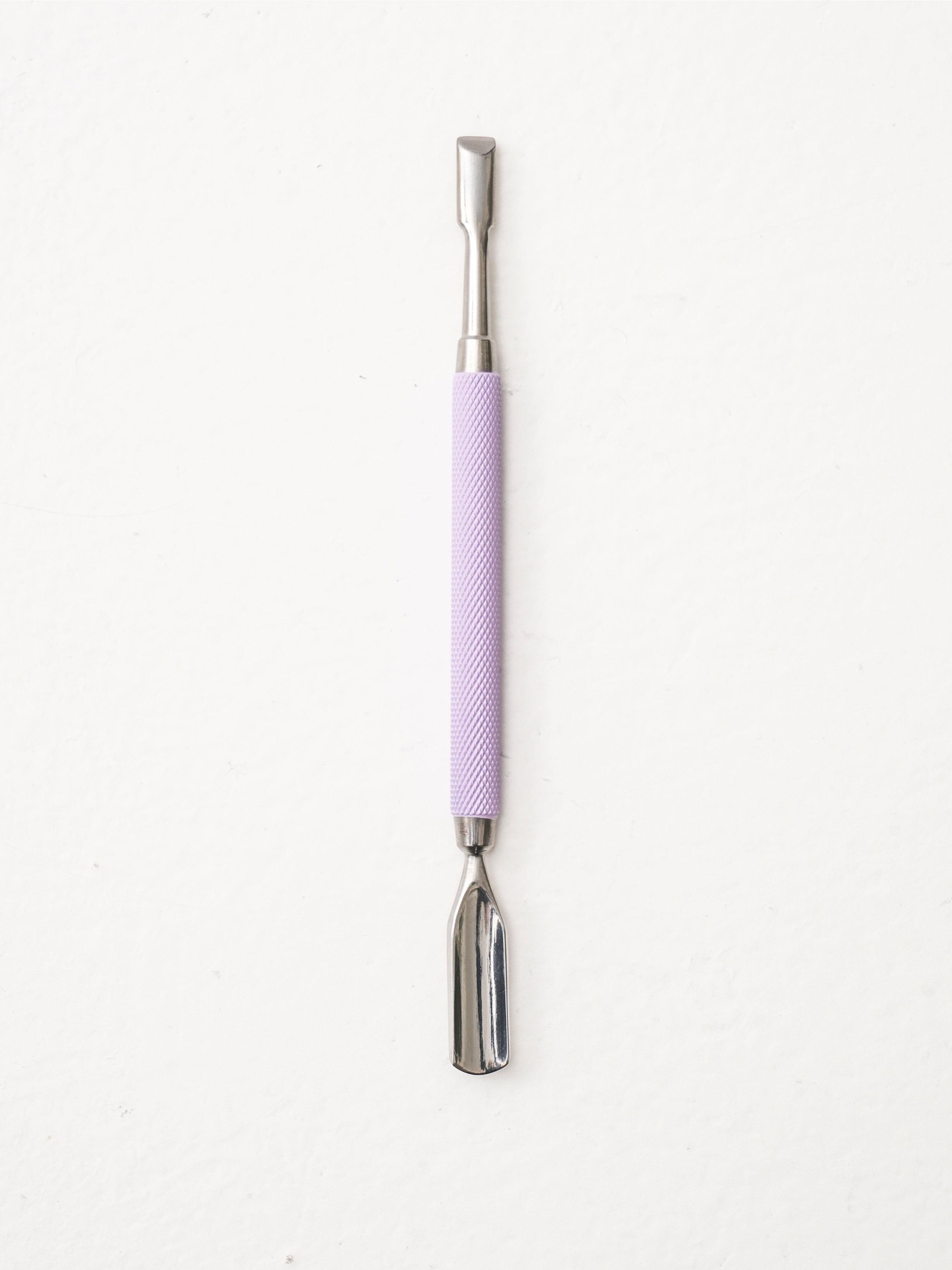 Dual-Ended Rubber Grip Nail Pusher 1ea